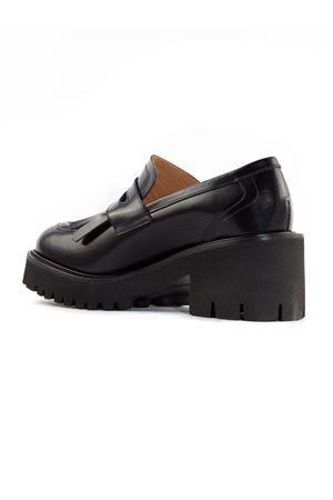 Mocassino in pelle nera BLANDIN PARIS | B5621NERO